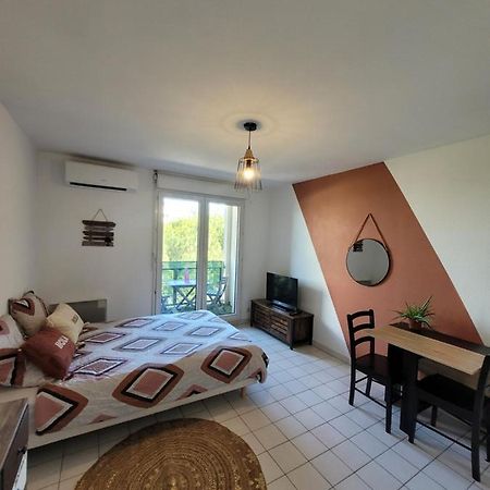 Appartamento Charmant Studio Vue Sur Les Berges Du Lez Montpellier Esterno foto