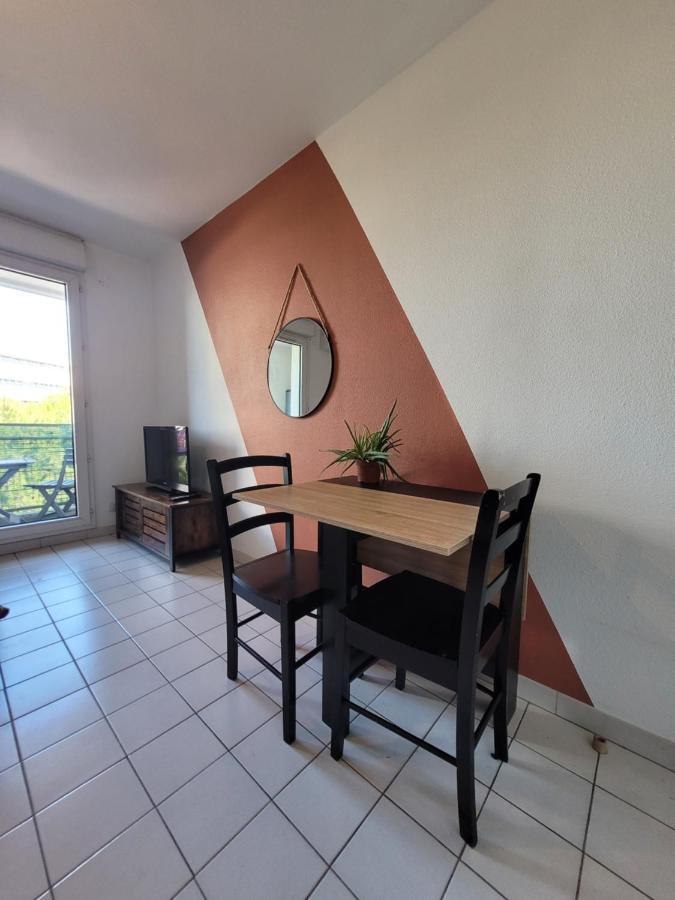 Appartamento Charmant Studio Vue Sur Les Berges Du Lez Montpellier Esterno foto